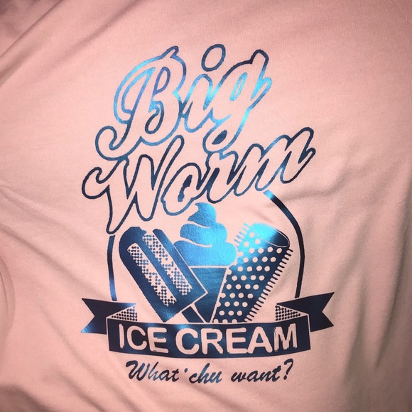Big Worm Ice Cream Tee - Picture 15 of 16